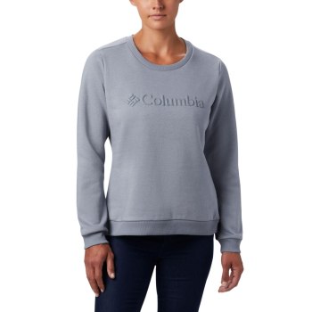 Columbia Sweater Dames, Logo Crew Top Grijs, 14YJODNSF